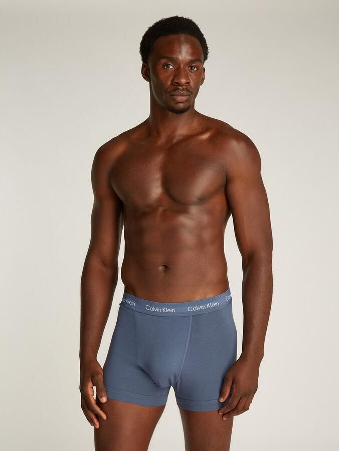 Calvin Klein Trunk 3PK met logo-elastische tailleband (3 stuks) (3 stuks) - Foto 4