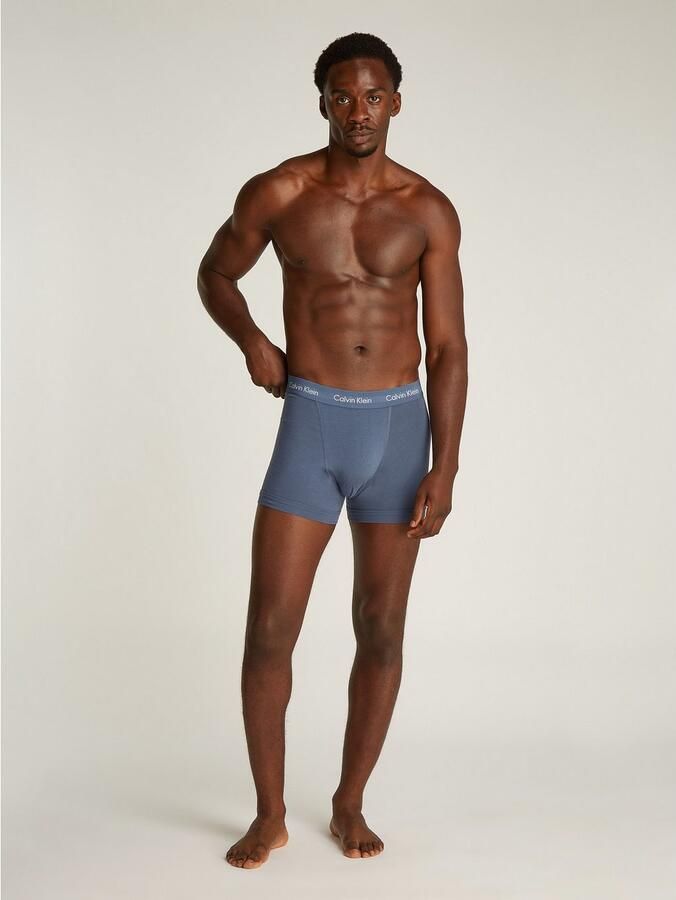 Calvin Klein Trunk 3PK met logo-elastische tailleband (3 stuks) (3 stuks) - Foto 5