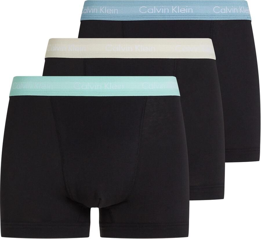 Calvin Klein Trunk LOW RISE TRUNK 3PK met logo-elastische tailleband (3 stuks) (3 stuks) - Foto 8