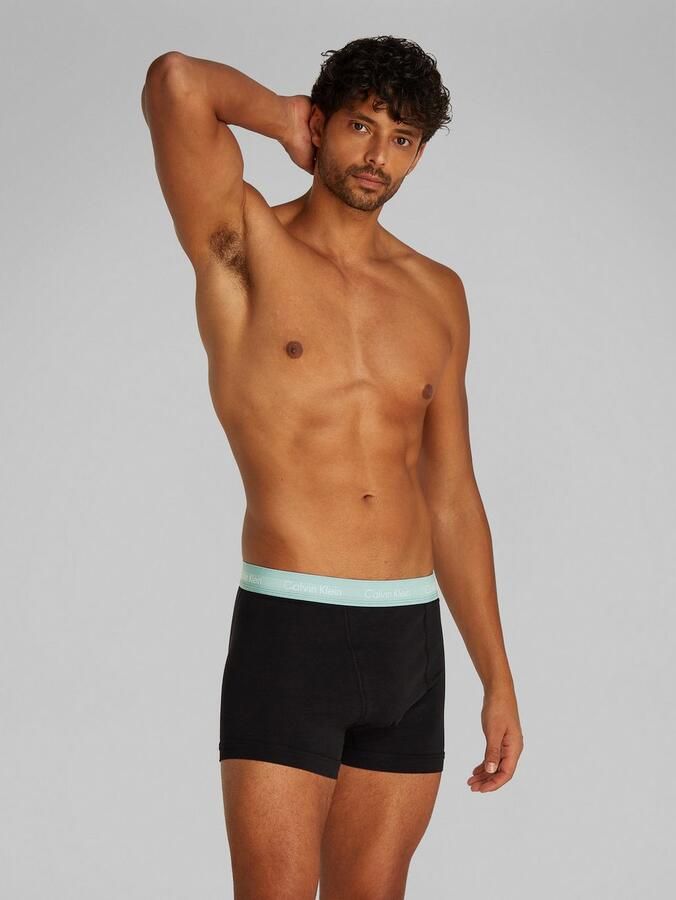 Calvin Klein Trunk LOW RISE TRUNK 3PK met logo-elastische tailleband (3 stuks) (3 stuks) - Foto 5