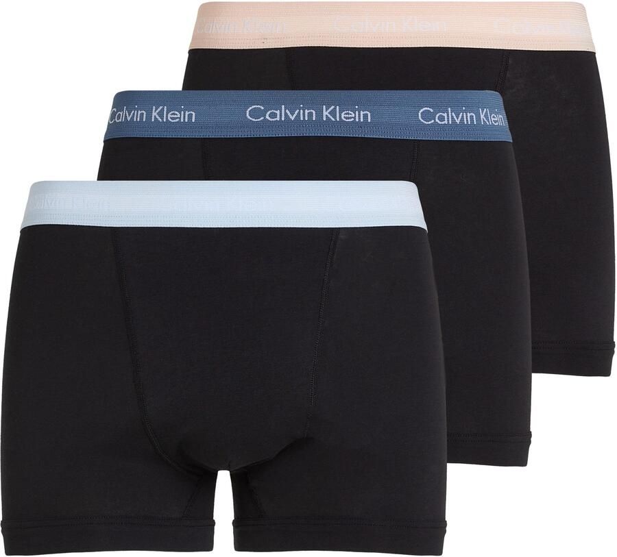 Calvin Klein Trunk 3PK met logo-elastische tailleband (3 stuks) (3 stuks) - Foto 7