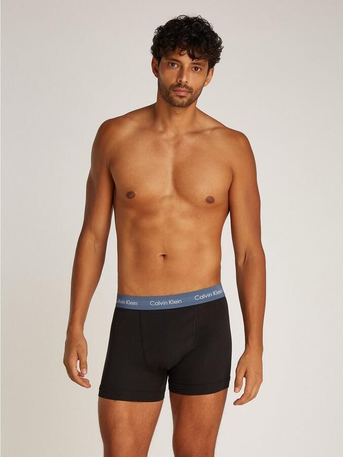 Calvin Klein Trunk 3PK met logo-elastische tailleband (3 stuks) (3 stuks) - Foto 4