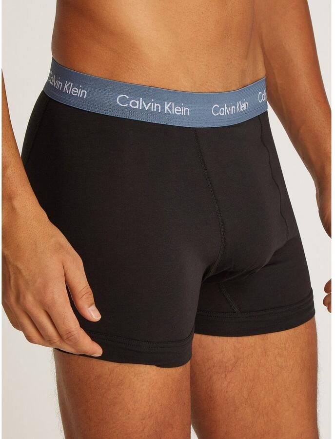 Calvin Klein Trunk 3PK met logo-elastische tailleband (3 stuks) (3 stuks) - Foto 3