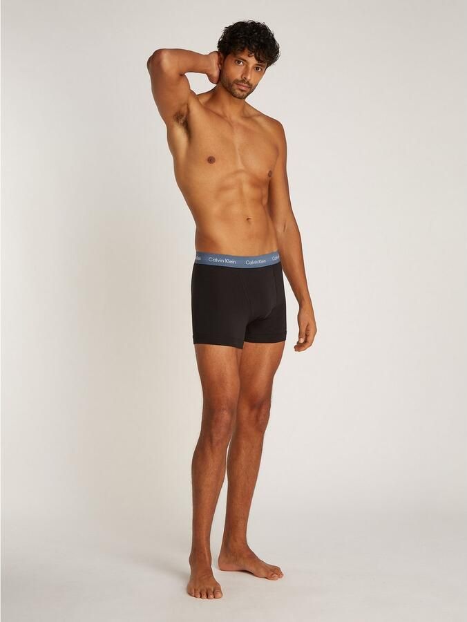 Calvin Klein Trunk 3PK met logo-elastische tailleband (3 stuks) (3 stuks) - Foto 5