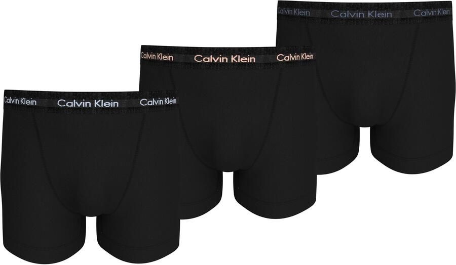 Calvin Klein Trunk 3PK met logo-elastische tailleband (3 stuks) (3 stuks) - Foto 3