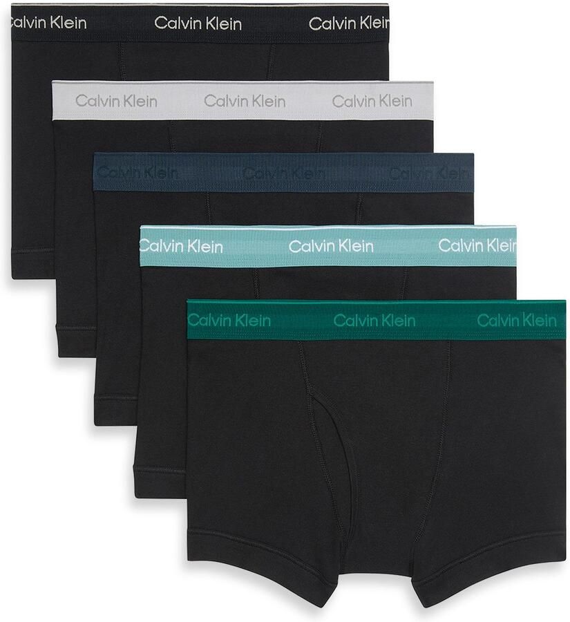 Calvin Klein Trunk 5PK Met elastische taille (5 stuks Set van 5) - Foto 10