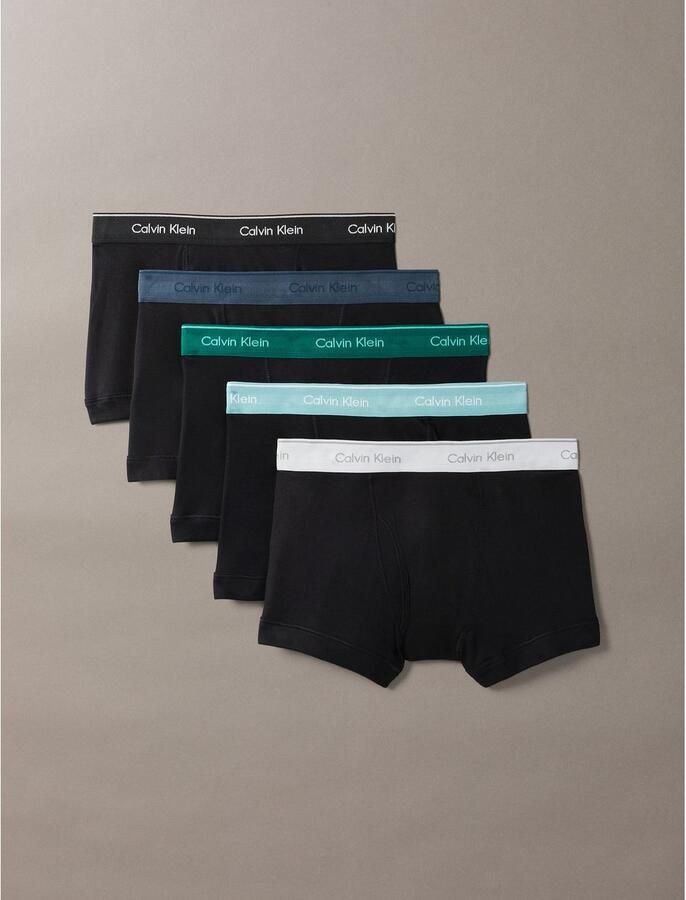 Calvin Klein Trunk 5PK Met elastische taille (5 stuks Set van 5) - Foto 5