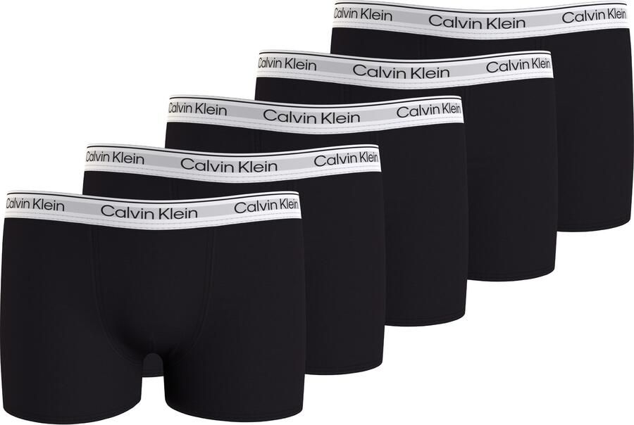 Calvin Klein Trunk 5PK TRUNK met logoband (5 stuks Set van 5) - Foto 2