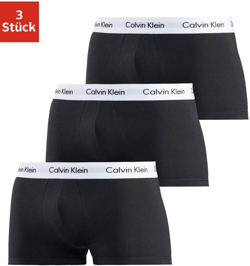 Calvin Klein Underwear Boxershort van viscose met label in band in een set van 3 stuks - Foto 12