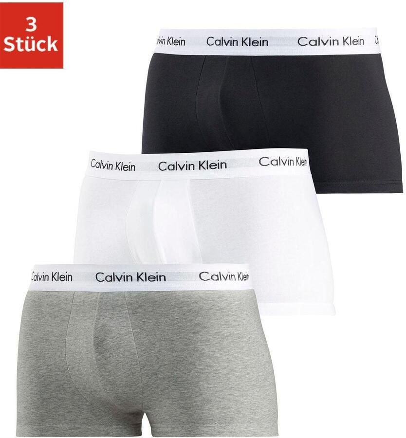 Calvin Klein Underwear Boxershort van viscose met label in band in een set van 3 stuks - Foto 4