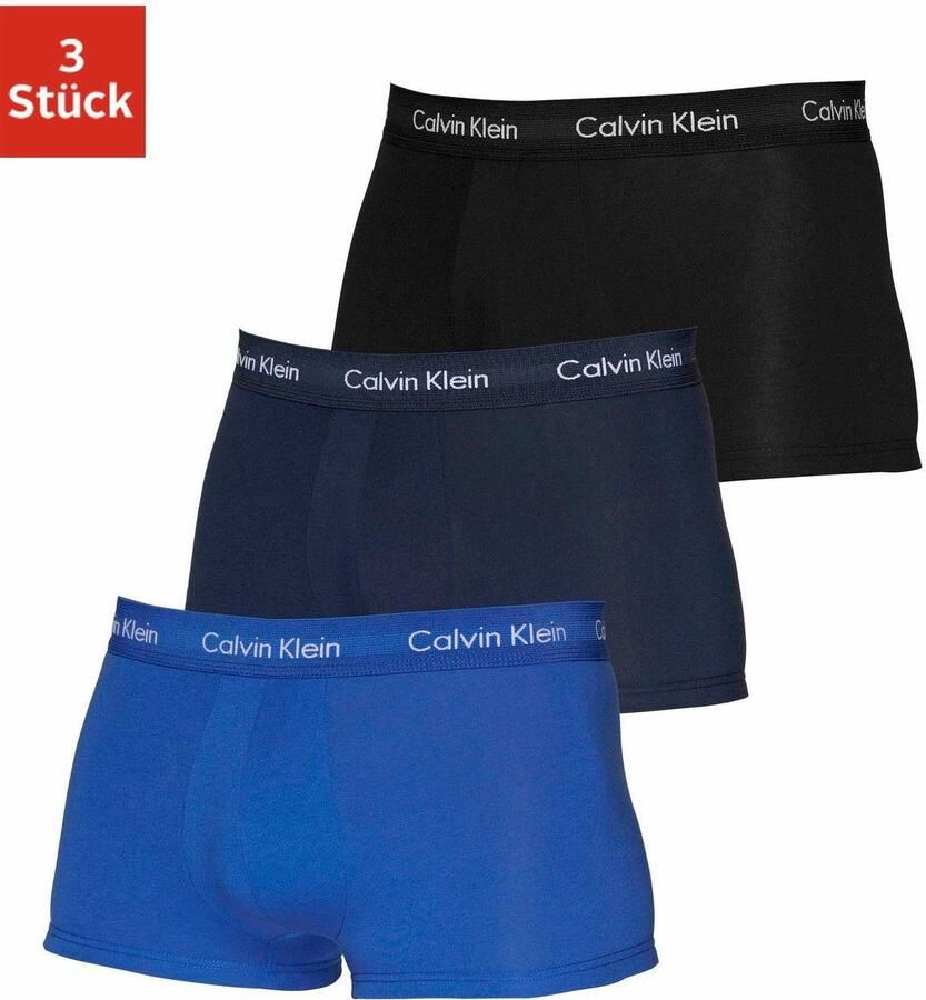 Calvin Klein Underwear Boxershort van viscose met label in band in een set van 3 stuks - Foto 4