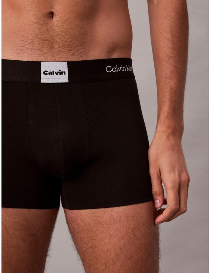 Calvin Klein Trunk LOW RISE TRUNK 3PK Met elastische taille (3 stuks) - Foto 4