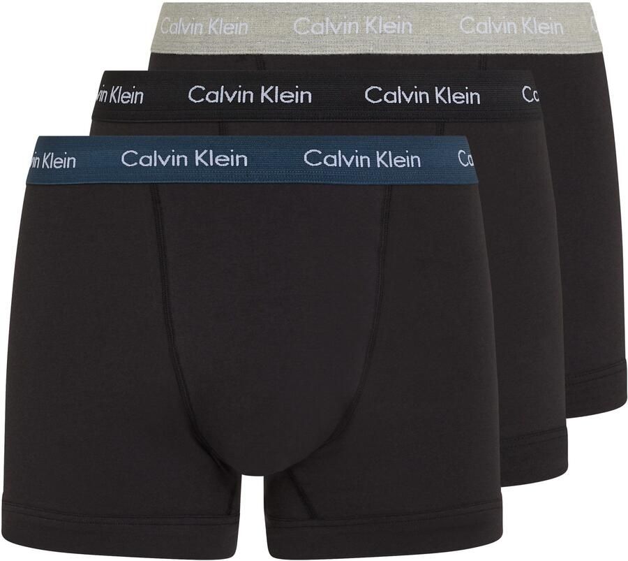 Calvin Klein Trunk LOW RISE TRUNK 3PK met logo-elastische tailleband (3 stuks) (3 stuks) - Foto 7