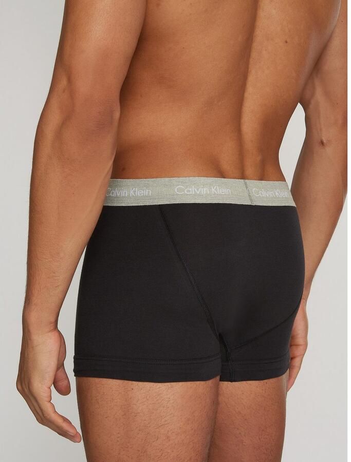 Calvin Klein Trunk LOW RISE TRUNK 3PK met logo-elastische tailleband (3 stuks) (3 stuks) - Foto 3