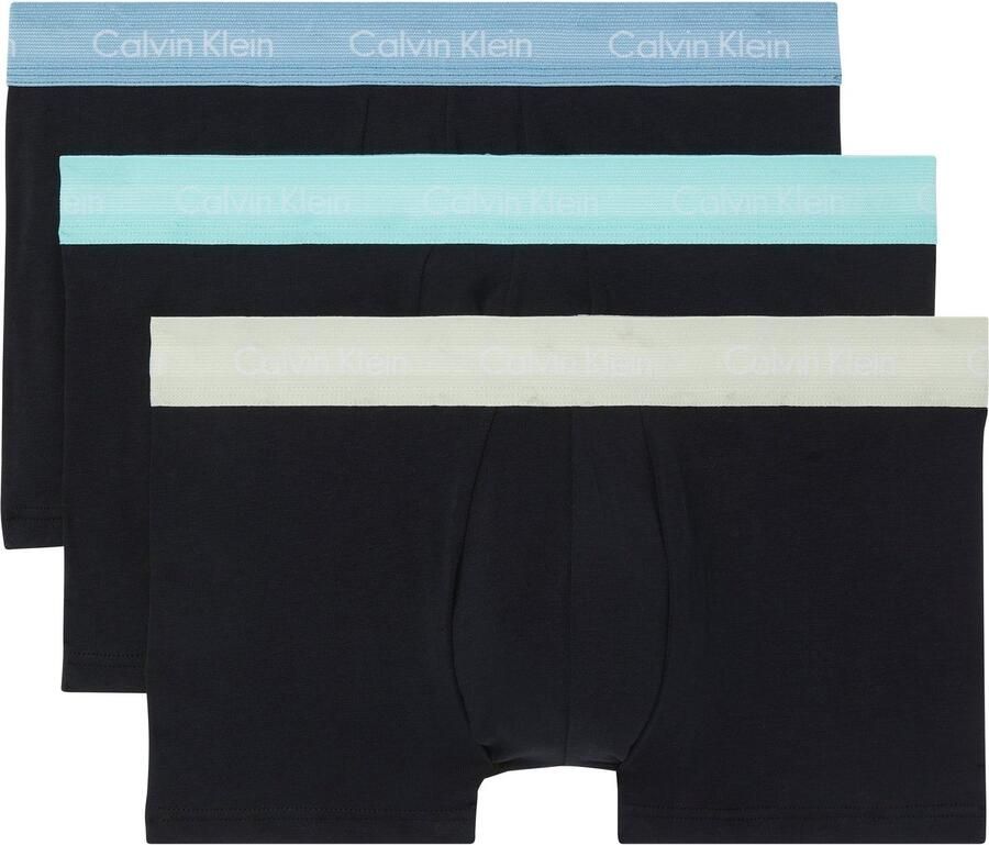 Calvin Klein Trunk LOW RISE TRUNK 3PK met logo-opschriften (3 stuks) - Foto 3