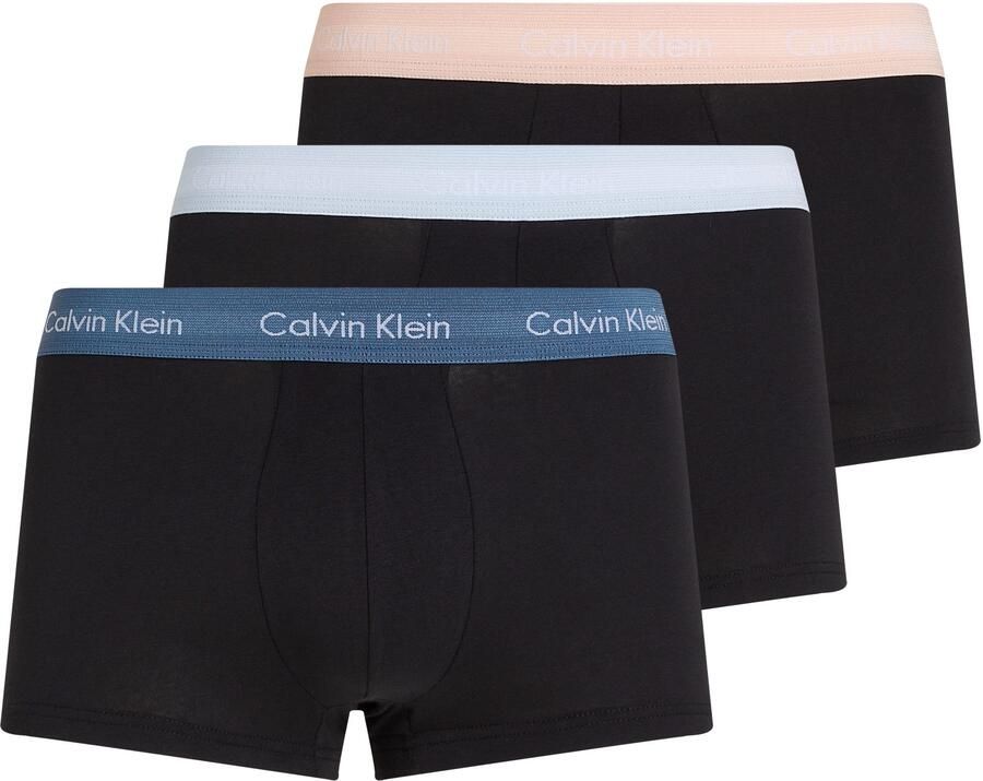 Calvin Klein Trunk LOW RISE TRUNK 3PK met logo-opschriften (3 stuks) - Foto 8