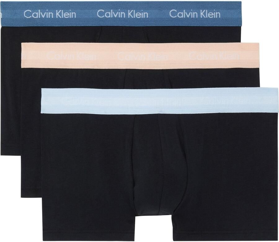 Calvin Klein Trunk LOW RISE TRUNK 3PK met logo-opschriften (3 stuks) - Foto 3