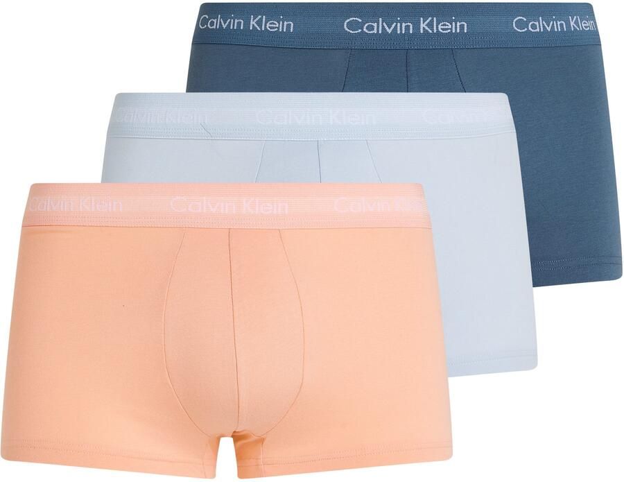 Calvin Klein Trunk LOW RISE TRUNK 3PK met logo-opschriften (3 stuks) - Foto 7