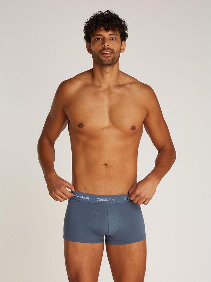 Calvin Klein Trunk LOW RISE TRUNK 3PK met logo-opschriften (3 stuks) - Foto 5