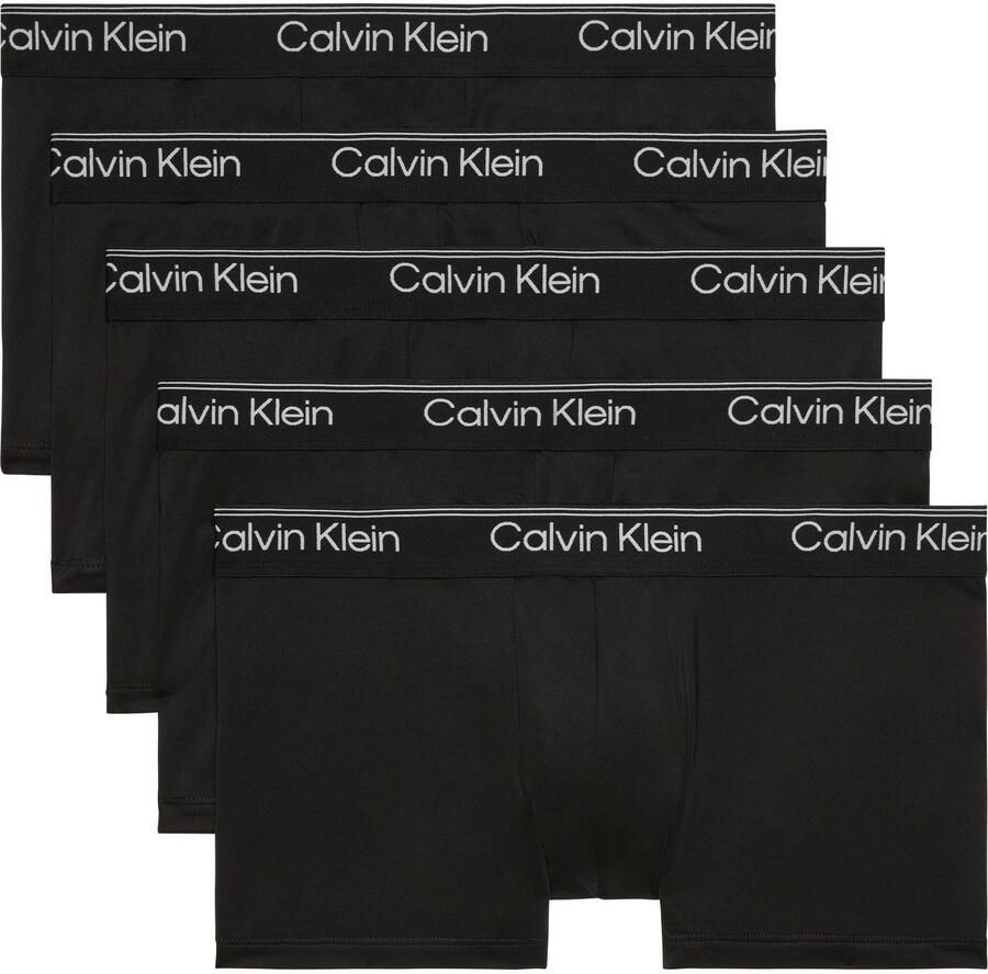Calvin Klein Underwear Boxershort met elastische band met logo in een set van 5 stuks
