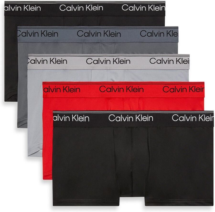 Calvin Klein Underwear Boxershort met elastische band met logo in een set van 5 stuks - Foto 9
