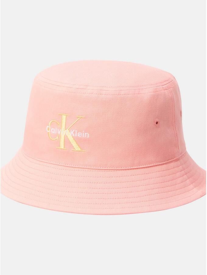 Calvin Klein Vissershoed MONOLOGO EMBROIDERY BUCKET HAT