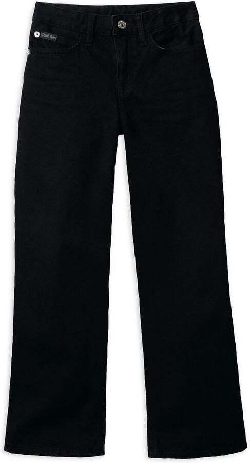 Calvin Klein Wijde jeans HR WIDE LEG voor kinderen tot 16 jaar hoge band - Foto 6