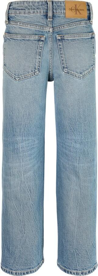 Calvin Klein Wijde jeans SKATER VISUAL BLUE CF voor kinderen tot 16 jaar - Foto 7
