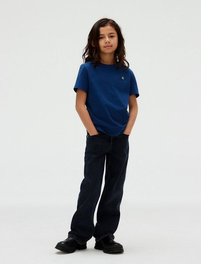 Calvin Klein Wijde jeans SKATER VISUAL BLUE CF voor kinderen tot 16 jaar - Foto 3