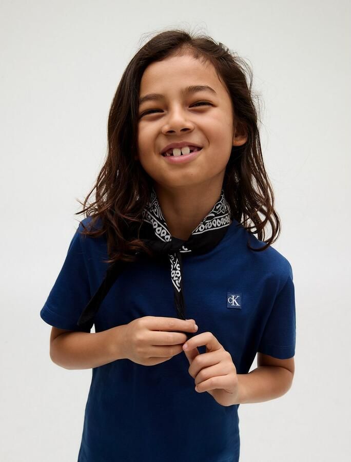 Calvin Klein Wijde jeans SKATER VISUAL BLUE CF voor kinderen tot 16 jaar - Foto 6