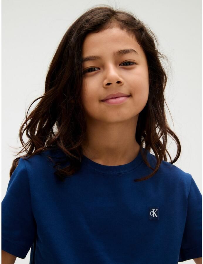 Calvin Klein Wijde jeans SKATER VISUAL BLUE CF voor kinderen tot 16 jaar - Foto 2
