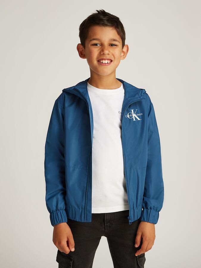 Calvin Klein Windbreaker MONOLOGO ESSENTIAL JACKET voor kinderen tot 16 jaar met logo-print - Foto 4