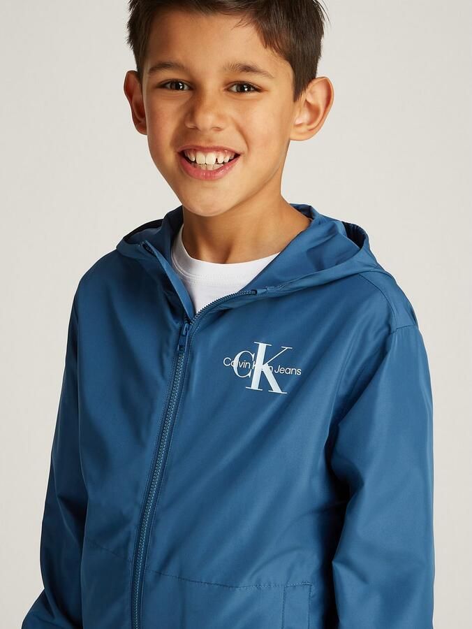 Calvin Klein Windbreaker MONOLOGO ESSENTIAL JACKET voor kinderen tot 16 jaar met logo-print - Foto 3