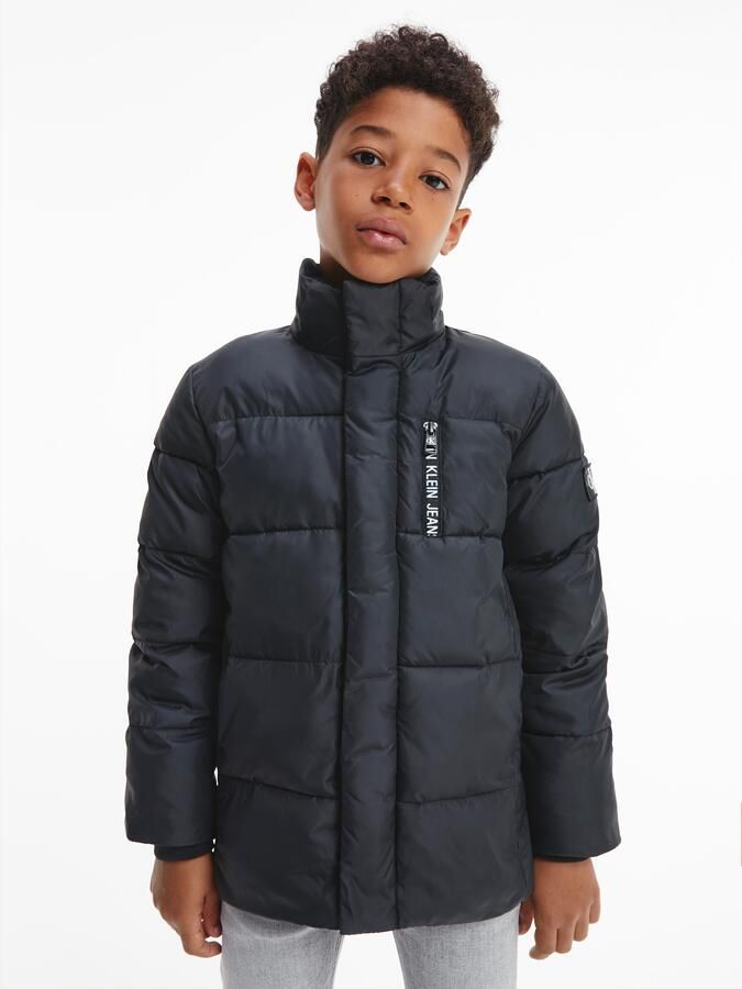 Calvin Klein Winterjack ESSENTIAL PUFFER JACKET voor kinderen tot 16 jaar en merklabel - Foto 4