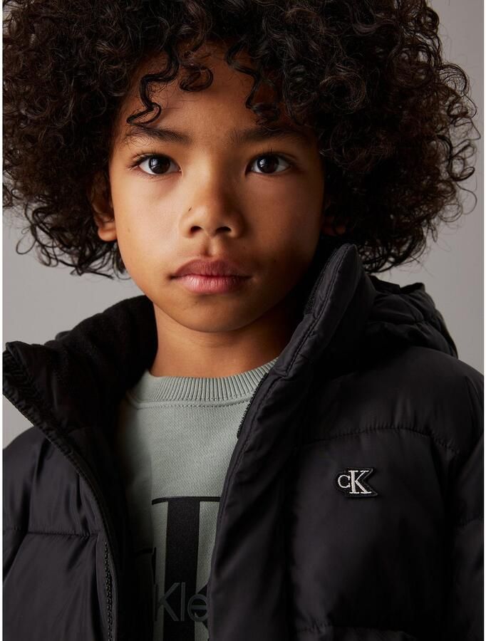 Calvin Klein Winterjack ESSENTIAL PUFFER JACKET voor kinderen tot 16 jaar en merklabel - Foto 2