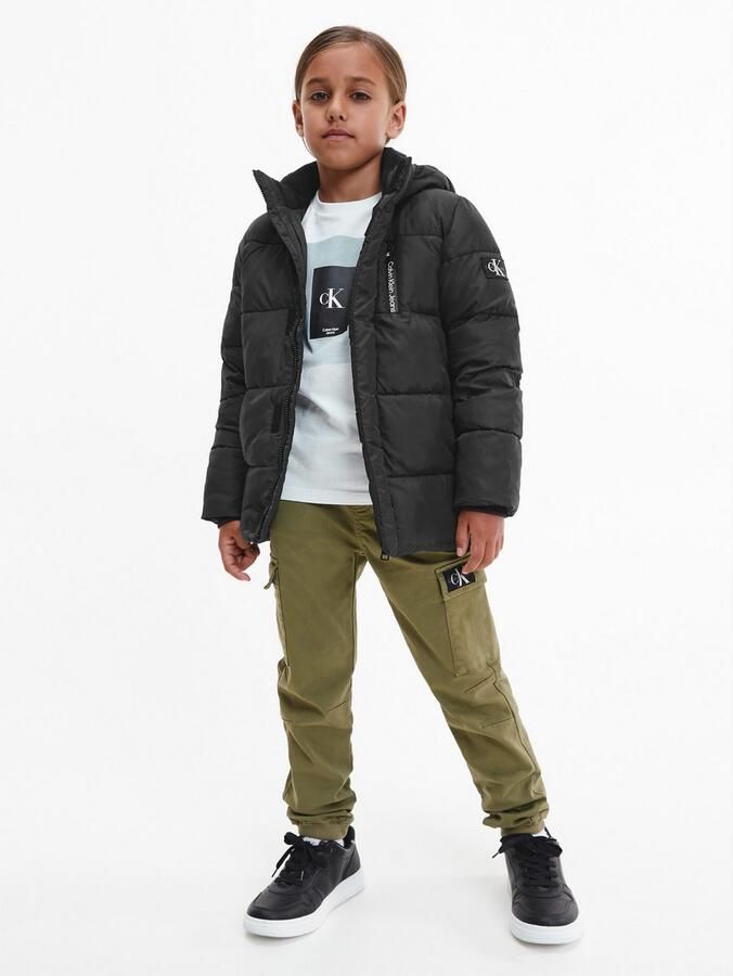 Calvin Klein Winterjack ESSENTIAL PUFFER JACKET voor kinderen tot 16 jaar en merklabel - Foto 3