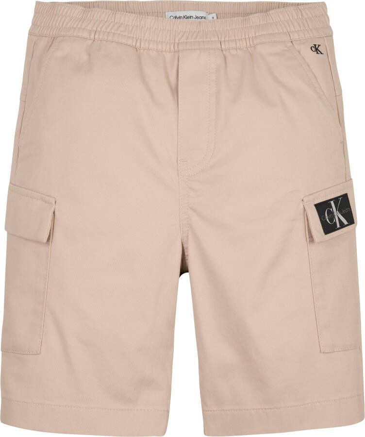 Calvin Klein Jeans Korte broek met labelpatch