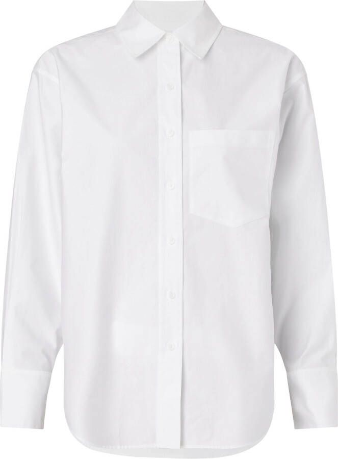 Calvin Klein Curve Klassieke blouse INCLU RELAXED COTTON SHIRT in klassiek design