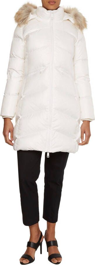 Calvin Klein Doorgestikte jas ESSENTIAL REAL DOWN COAT