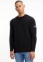 Calvin Klein Gebreide trui BADGE RAW EDGE SWEATER met een ronde hals - Thumbnail 2