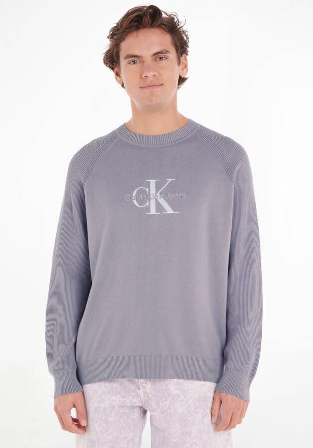 Calvin Klein Stijlvolle Maglia voor Heren Purple Heren