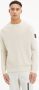 Calvin Klein Jeans Gebreide trui met labelpatch model 'MONOLOGO BADGE SWEATER' - Thumbnail 3