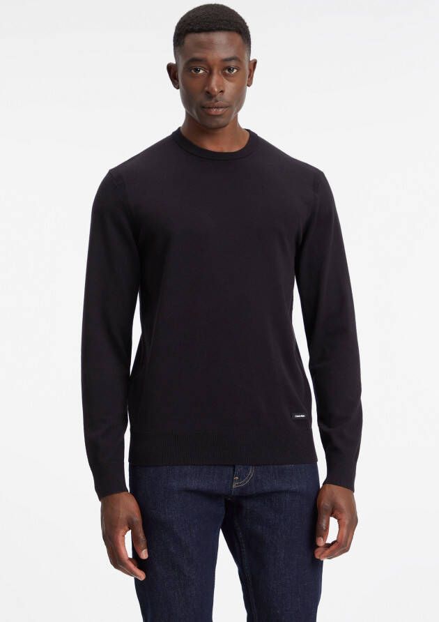 Calvin Klein Gebreide trui TENCEL-BLEND CN SWEATER