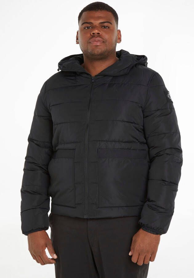 Calvin Klein Gewatteerde jas BADGE ELASTIC TRIM LW JACKET
