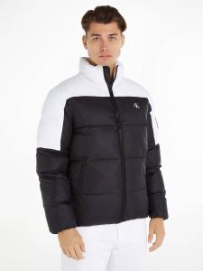 Calvin Klein Gewatteerde jas BLOCKING NON-DOWN PUFFER JACKET met logopatch