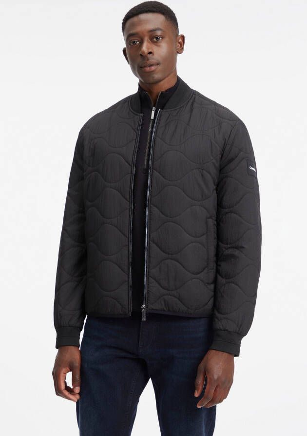 Calvin Klein Gewatteerde jas CRINKLE ONION QUILT BOMBER