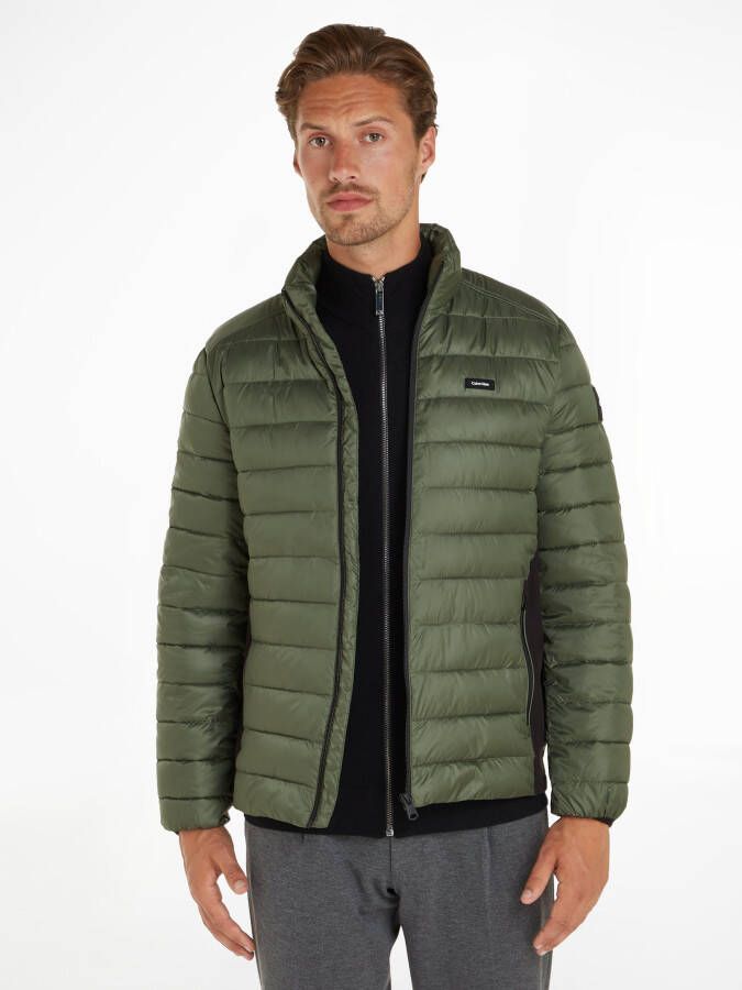 Calvin Klein Gewatteerde jas RECYCLED SIDE LOGO JACKET