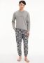 Calvin Klein Comfortabele katoenen pyjama voor heren Gray Heren - Thumbnail 1