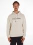 Calvin Klein Comfortabele en stijlvolle hoodie met Hero Logo Beige Heren - Thumbnail 2