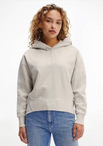 Calvin Klein Hoodie MICRO BRANDING HOODIE met jeans micro logo opschrift